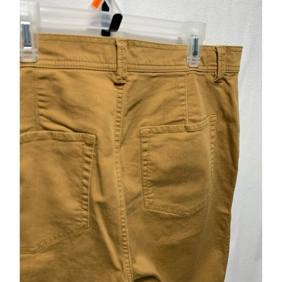 NEW LOFT Button Front High Rise Skinny Ankle Pants Tan Size 10 Women MSRP $79.50 - Picture 4 of 8